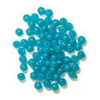 Craft Factory Round Plastic Pearl Beads Ice Blue