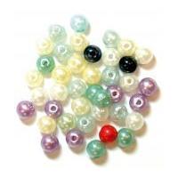 Craft Factory Round Plastic Pearl Beads Multi