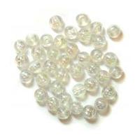 Craft Factory Round Plastic Pearl Beads Aurora