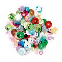 Craft Factory Round Cup Sequins Multi