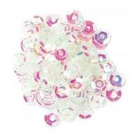 Craft Factory Round Cup Sequins Transparent