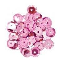 Craft Factory Round Cup Sequins Pink