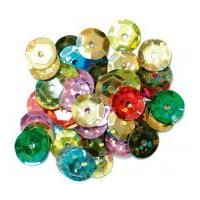 Craft Factory Round Cup Sequins Hologram Multi