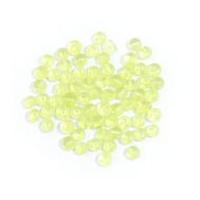 Craft Factory Round Glass Beads Lime Green