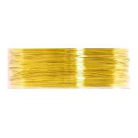 Craft Factory Fine Beading Wire 21.9m Gold