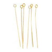 Craft Factory Eye Pin Jewellery Findings Gold