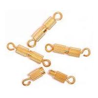 Craft Factory Barrel Clasp Jewellery Findings Gold