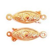 Craft Factory Flat Clasp Jewellery Findings Gold