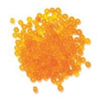 Craft Factory Frosted Rocailles Beads 2mm Orange