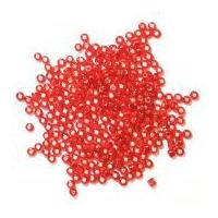 Craft Factory Rocailles Beads 2mm Red