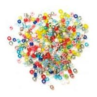 Craft Factory Rocailles Beads 2mm Assorted Colours