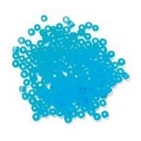 Craft Factory Frosted Rocailles Beads 2mm Blue