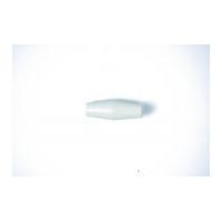 crendon plastic toggle buttons white