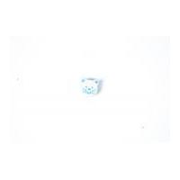 Crendon Kitty Face Shaped Plastic Buttons White & Light Pink