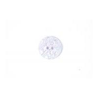 crendon round pearlised textured buttons white