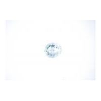 crendon round glass effect buttons clear silver