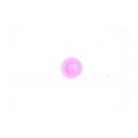 crendon round 4 hole rimmed buttons pink