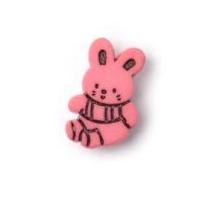 Crendon Cute Bunny Shape Shank Buttons Light Pink