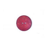 Crendon Round Rustic Wood Effect Buttons Dark Red