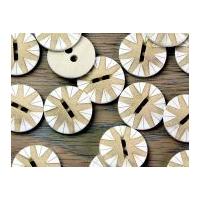 Crendon Round Geometric Design Buttons