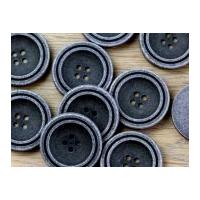 crendon round rimmed plain buttons