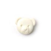 crendon teddy bear face buttons yellow