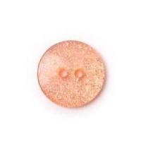Crendon Round 2 Hole Glitter Buttons Light Pink
