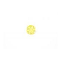 Crendon Star Engraved Baby Buttons Yellow