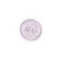 Crendon Round 2 Hole Glitter Buttons Blue