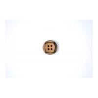 crendon round wooden buttons with square inset