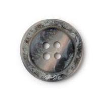 crendon round 4 hole textured buttons 23mm light grey