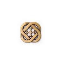 Crendon Celtic Knot Design Metal Buttons 15mm Bronze