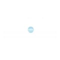 Crendon Round Fish Eye Inset Buttons Light Blue