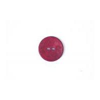 Crendon Round Rustic Wood Effect Buttons Dark Red