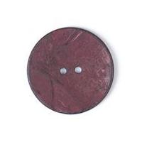 Crendon Round Rustic Wood Effect Buttons Wine