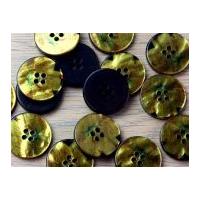 Crendon Round Floral Print Shell Buttons