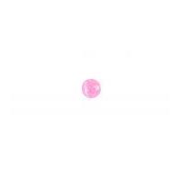 Crendon Round Floral Rim Buttons 11mm Pink