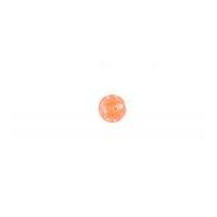 crendon round floral rim buttons 14mm coral