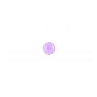 crendon round floral rim buttons 14mm lilac