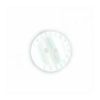 Crendon Round Fluted Edge Buttons White