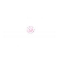 crendon pretty carved flower buttons 15mm pale pink