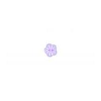 crendon pretty carved flower buttons 15mm lilac