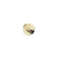 Crendon Round 2 Hole Marble Buttons 25mm Natural & Brown