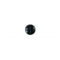 Crendon Imitation Leather Buttons 19mm Black