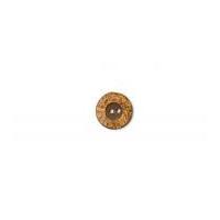 Crendon Round Natural Coconut Buttons 20mm Brown