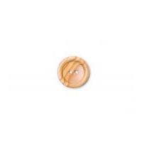 Crendon Rimmed Natural Wood Buttons 28mm Beige