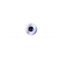 Crendon Round Pearlescent Rim Buttons 23mm Purple/Pearl