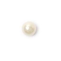 crendon round ball pearl buttons ivory