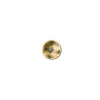 Crendon Round 2 Hole Textured Metal Buttons 23mm Bronze