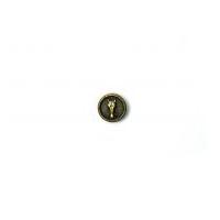 crendon horse head metal shank buttons 18mm bronze